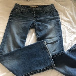 BKE Sabrina buckle jeans
